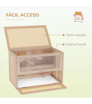 Jaula Madera para Hámster