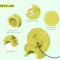 Soplador Eléctrico de 450W para Castillo Hinchable Ventilador de Aire Industrial para Juguetes Inflables 35x26x33,5cm Amarillo y Soplador Eléctrico de 450W para Castillo Hinchable Ventilador de Aire Industrial para Juguetes Inflables 35x26x33,5cm Amarillo y