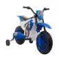 Moto Eléctrica para Niños de +3 Años 12V Moto de Juguete Infantil con 2 Ruedas de Equilibrio Velocidad 3-8 km/h Arranque Suave 1