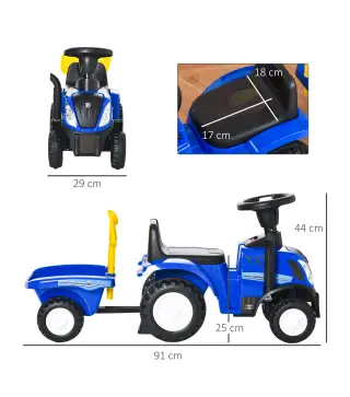 Tractor con Remolque Infantil