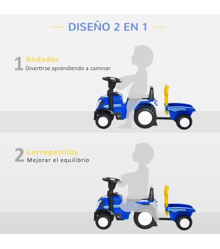 Tractor con Remolque Infantil