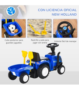Tractor con Remolque Infantil