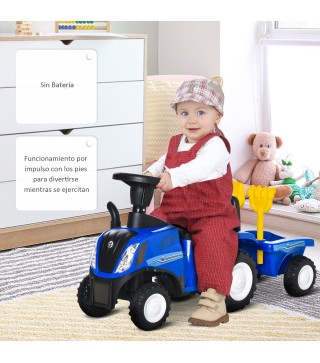 Tractor con Remolque Infantil