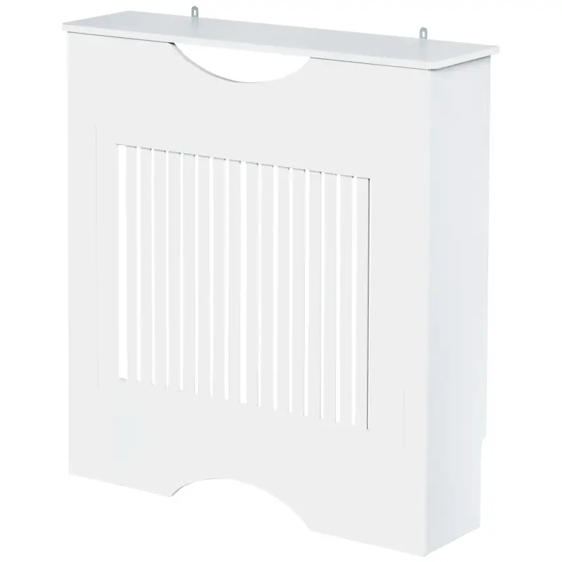 Cubre Radiador 78x19x82 cm Cubierta de Radiador de MDF Moderno con Estante Carga 10 kg y Dispositivo Antivuelco para Sala de Est Cubre Radiador 78x19x82 cm Cubierta de Radiador de MDF Moderno con Estante Carga 10 kg y Dispositivo Antivuelco para Sala de Est