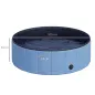 Piscina Plegable para Perros Gatos Ø100x30 cm Bañera Portátil para Mascotas PVC Antideslizante Múltiples Usos Color Azul Piscina Plegable para Perros Gatos Ø100x30 cm Bañera Portátil para Mascotas PVC Antideslizante Múltiples Usos Color Azul