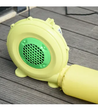 Castillo Hinchable para Niños con Tobogán Cama de Salto Inflador y Bolsa de Transporte para Interior y Exterior 280x260x210 cm M