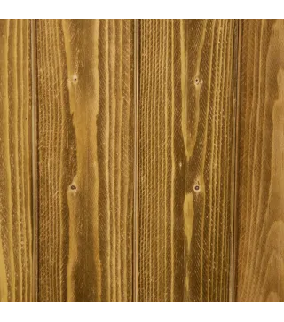 Jardinera de Madera Jardinera Elevada para Cultivos Verduras Flores en Patio Balcón Terraza 120x40x40 cm Carbonizada