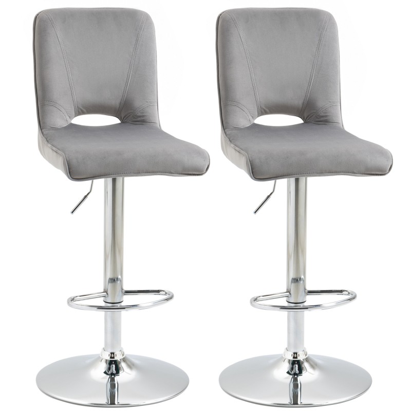 Conjunto de 2 Taburetes de Bar Conjunto de 2 Taburetes de Bar