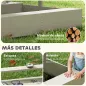 Arenero de Madera para Niños con Techo Regulable con Juguetes de Cocina Juego para Niños de 3-7 Años 114x110x110 cm Gris Arenero de Madera para Niños con Techo Regulable con Juguetes de Cocina Juego para Niños de 3-7 Años 114x110x110 cm Gris