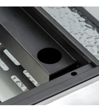 Plancha de Gas Sobremesa con 2 Quemadores de Acero Inoxidable 6 kW con Plancha para Jardín Camping 48,5x48x21 cm Plata