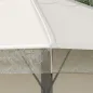 Cubierta Protectora para Gazebo 3x3 m Cubierta Impermeable para Pérgola Toldo Carpa Transparente