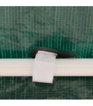 Carpa Desmontable 3x3 m Cenador Pabellón de Jardín con 4 Orificios de Drenaje y Marco de Acero para Terraza Patio Verde