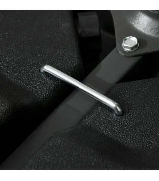 Base para Sombrilla de 4 Piezas Rellenable con Arena 72 kg o Agua 56 kg para Jardín Patio Terraza Negro