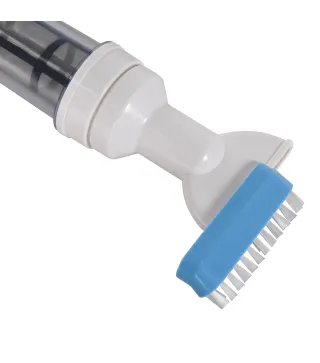 Limpiafondos Eléctrico para Piscinas Spas con Poste Telescópico de 3 Secciones Ø6x162 cm Multicolor