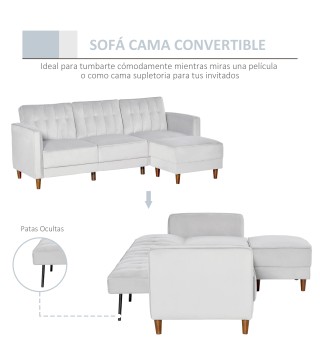 Sofá Cama de 3 Plazas