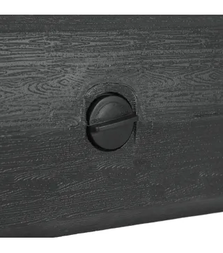 Soporte para Parasol Rellenable de Agua 30 kg y Arena 40 kg para Poste de Paraguas de Ø38/48 mm 49x49x36,5 cm Negro