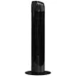 Ventilador de Torre 45W Ventilador Vertical Silencioso con 3 Velocidades Oscilación 70° para Salón Ø27x75 cm Negro
