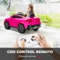 Coche Eléctrico para Niños Mercedes-Benz GLC Coupé 12V Mando a Distancia 2,4 G Motor Doble MP3 Rosa