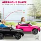 Coche Eléctrico para Niños Mercedes-Benz GLC Coupé 12V Mando a Distancia 2,4 G Motor Doble MP3 Rosa