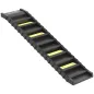Rampa para Perros Plegable 154 cm Rampa para Perros para Coche Cama con 10 Escalones Antideslizantes Carga 68 kg Negro