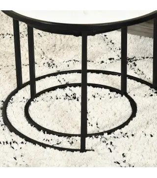 Juego de 2 Mesas Auxiliares