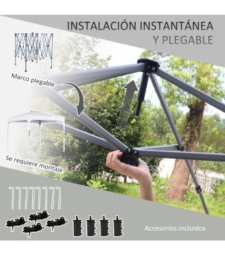 Cenador Plegable