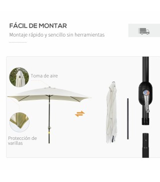 Sombrilla de Jardín