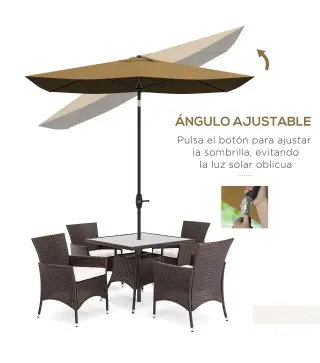 Sombrilla de Jardín