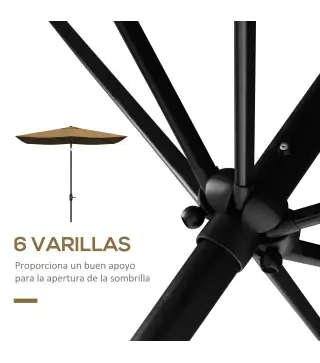 Sombrilla de Jardín