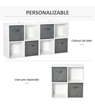 Estantería de 4 Cubos