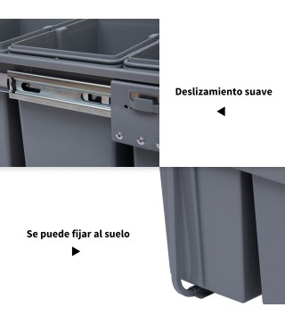 Cubo de Basura de Reciclaje