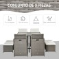 Conjunto de Muebles de Jardín Conjunto de Muebles de Jardín