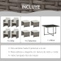 Conjunto de Muebles de Jardín Conjunto de Muebles de Jardín