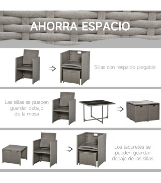 Conjunto de Muebles de Jardín