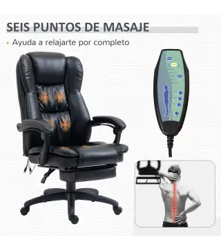 Silla de Oficina con Masaje