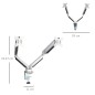 Soporte Monitor Doble Soporte Monitor Doble