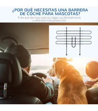 Separador de Coche para Perros