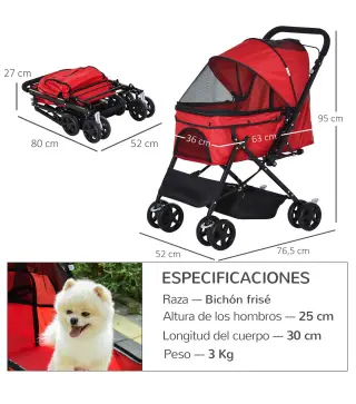 Cochecito para Mascotas