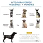 Cama Elevada para Perros Gatos Portátil Cama para Mascotas con Zona de Malla Transpirable y Tela Oxford para Interior Exterior 6