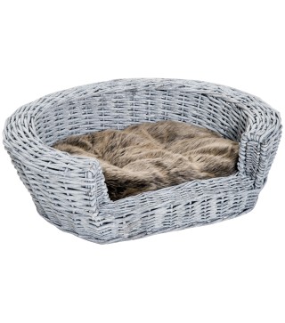 Cama para Perros de Mimbre