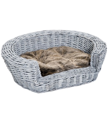 Cama para Perros de Mimbre