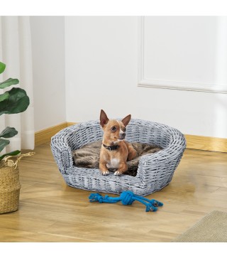 Cama para Perros de Mimbre