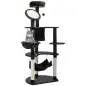 Árbol Rascador para Gatos Grande 65x50x153 cm Torre para Gatos Centro de Actividades con Múltiples Plataforma Poste Hamaca Bolas Árbol Rascador para Gatos Grande 65x50x153 cm Torre para Gatos Centro de Actividades con Múltiples Plataforma Poste Hamaca Bolas