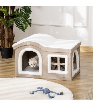 Casa Plegable para Gatos