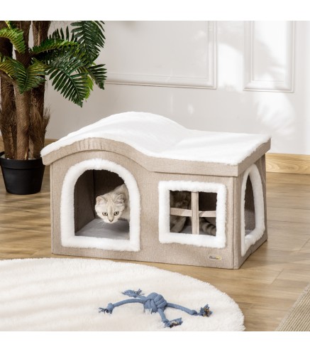 Casa Plegable para Gatos