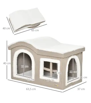 Casa Plegable para Gatos