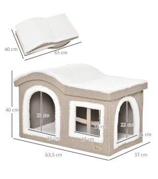 Casa Plegable para Gatos