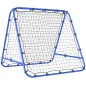Red de Rebote Plegable y Ajustable para Entrenamiento de Fútbol Béisbol y Tenis 100x95x90 cm Azul