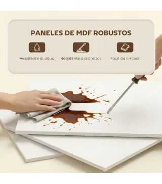 Librería en Forma de S de 5 Niveles para Salón Dormitorio Estudio Oficina 80x24x200 cm Blanco