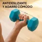 Juego de Mancuernas 2x1kg 2x2kg 2x3kg 2x4kg con Soporte de Almacenamiento para Ejercicio Entrenamiento Multicolor